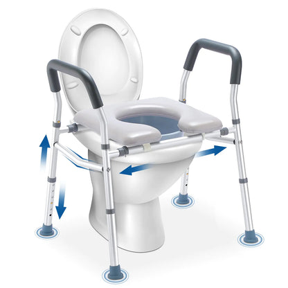 3-in-1 Adjustable Toilet Safety Seat