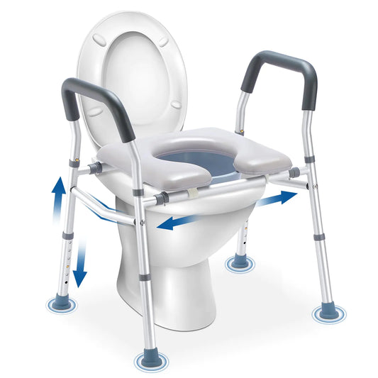 3-in-1 Adjustable Toilet Safety Seat