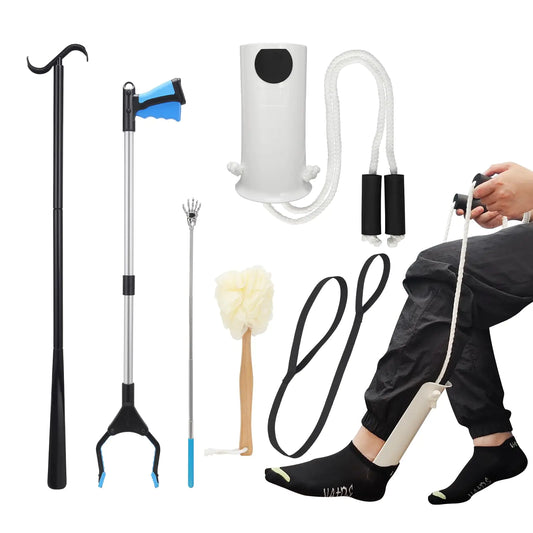 6-Piece Hip Recovery Kit with Essential Mobility Aids
